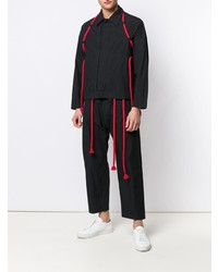 Мужской черный бомбер от Craig Green