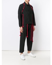 Мужской черный бомбер от Craig Green