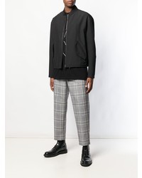 Мужской черный бомбер от Oamc