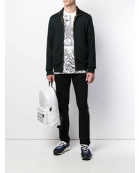 Мужской черный бомбер от Versace