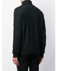 Мужской черный бомбер от Versace