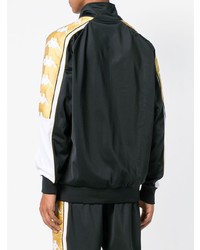 Мужской черный бомбер от Kappa