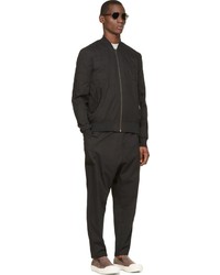 Мужской черный бомбер от Damir Doma