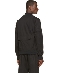 Мужской черный бомбер от Damir Doma