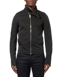 Мужской черный бомбер от Rick Owens