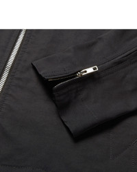 Мужской черный бомбер от Rick Owens