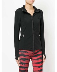 Женский черный бомбер от Kru