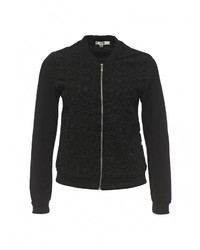 Женский черный бомбер от Softy