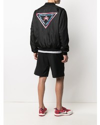 Мужской черный бомбер от Moschino