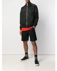 Мужской черный бомбер от Gcds