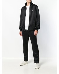 Мужской черный бомбер от Stussy
