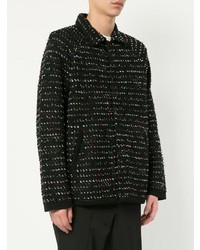 Мужской черный бомбер от Coohem