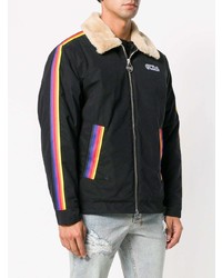 Мужской черный бомбер от Gcds