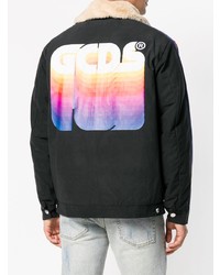 Мужской черный бомбер от Gcds