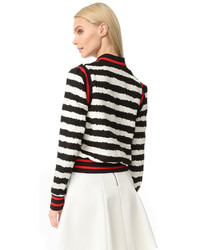 Женский черный бомбер от MSGM