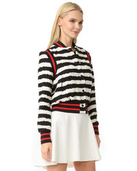 Женский черный бомбер от MSGM