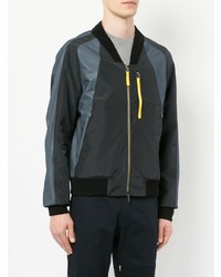 Мужской черный бомбер от Geym