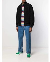 Мужской черный бомбер от Engineered Garments