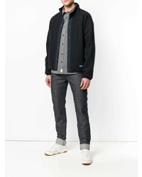 Мужской черный бомбер от A.P.C.