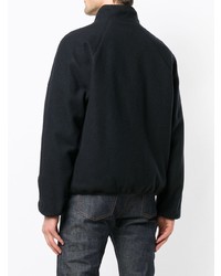 Мужской черный бомбер от A.P.C.