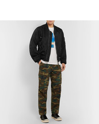 Мужской черный бомбер от VISVIM