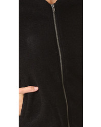 Женский черный бомбер от Cupcakes And Cashmere