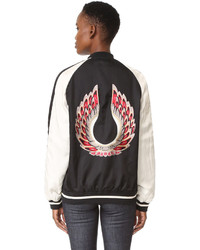 Женский черный бомбер от Belstaff