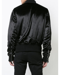 Мужской черный бомбер от Amiri