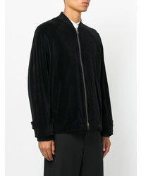 Мужской черный бомбер от Ann Demeulemeester