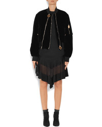 Женский черный бомбер от Givenchy