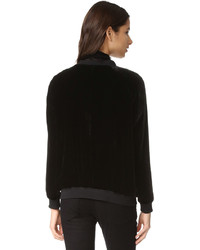 Женский черный бомбер от Just Female