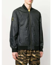 Мужской черный бомбер от Puma