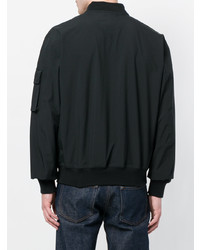 Мужской черный бомбер от Save The Duck