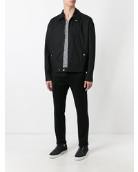 Мужской черный бомбер от Stella McCartney