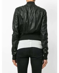 Женский черный бомбер от Rick Owens
