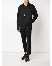 Мужской черный бомбер от 321