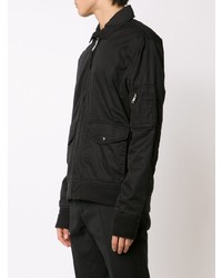 Мужской черный бомбер от 321