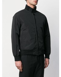 Мужской черный бомбер от Aspesi