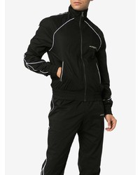 Мужской черный бомбер от Liam Hodges