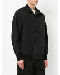 Мужской черный бомбер от Julius