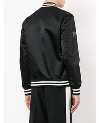 Мужской черный бомбер от GUILD PRIME