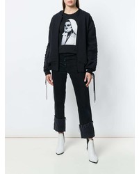 Женский черный бомбер от A.F.Vandevorst