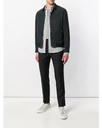 Мужской черный бомбер от Harmony Paris