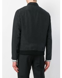 Мужской черный бомбер от Harmony Paris