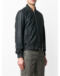 Мужской черный бомбер от John Varvatos