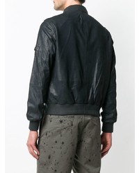 Мужской черный бомбер от John Varvatos