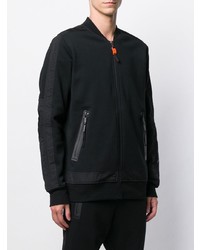 Мужской черный бомбер от Diesel