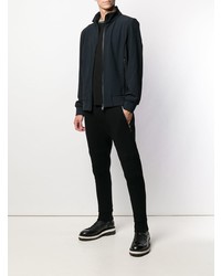 Мужской черный бомбер от Rrd