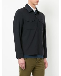 Мужской черный бомбер от Gieves & Hawkes