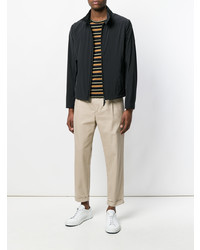 Мужской черный бомбер от Aspesi